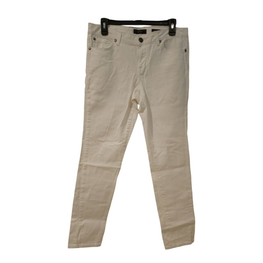 Jessica Simpson Jeans Womens 30 Reg Forever Skinny Modern White Denim Pre-owned